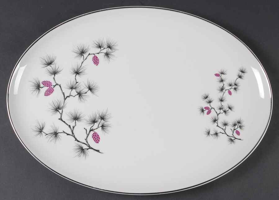 Southern Pines 15" Oval Serving Platter by Arcadian-Prestige-1