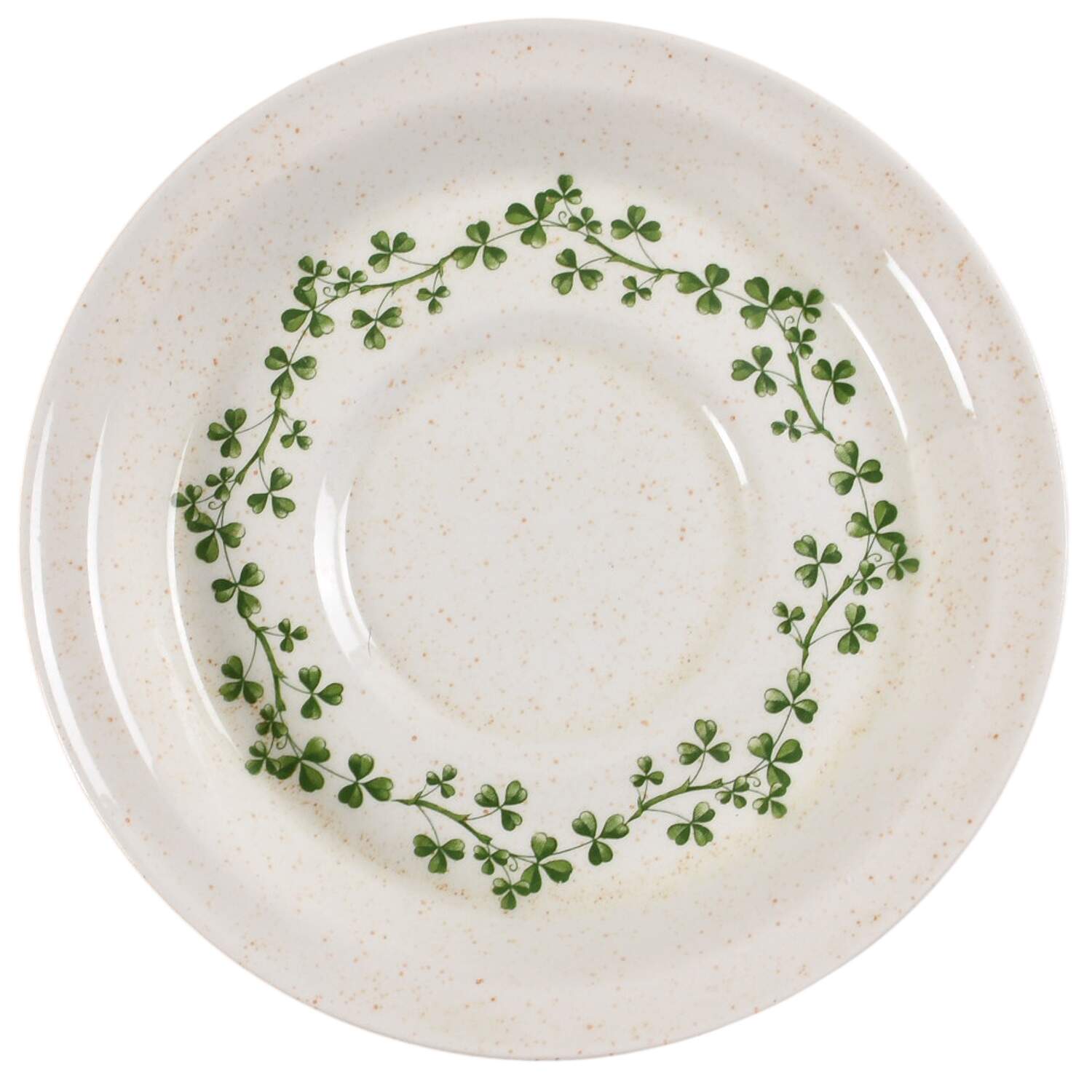 Wild Shamrock Saucer for a Mug/Cup by Arklow-1