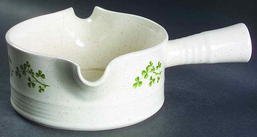 Wild Shamrock Gravy Boat by Arklow-1