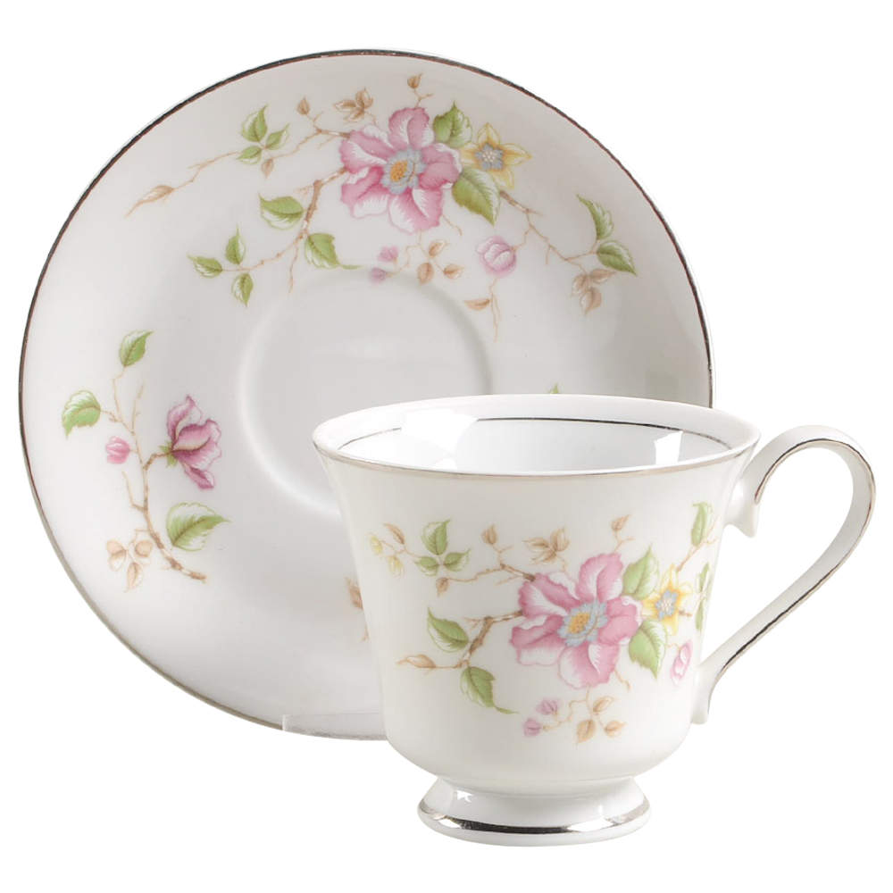 Bellissimo Footed Cup & Saucer Set by Arlen-1