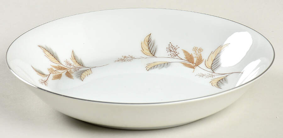Oak Leaf Coupe Soup Bowl by Arlen-1