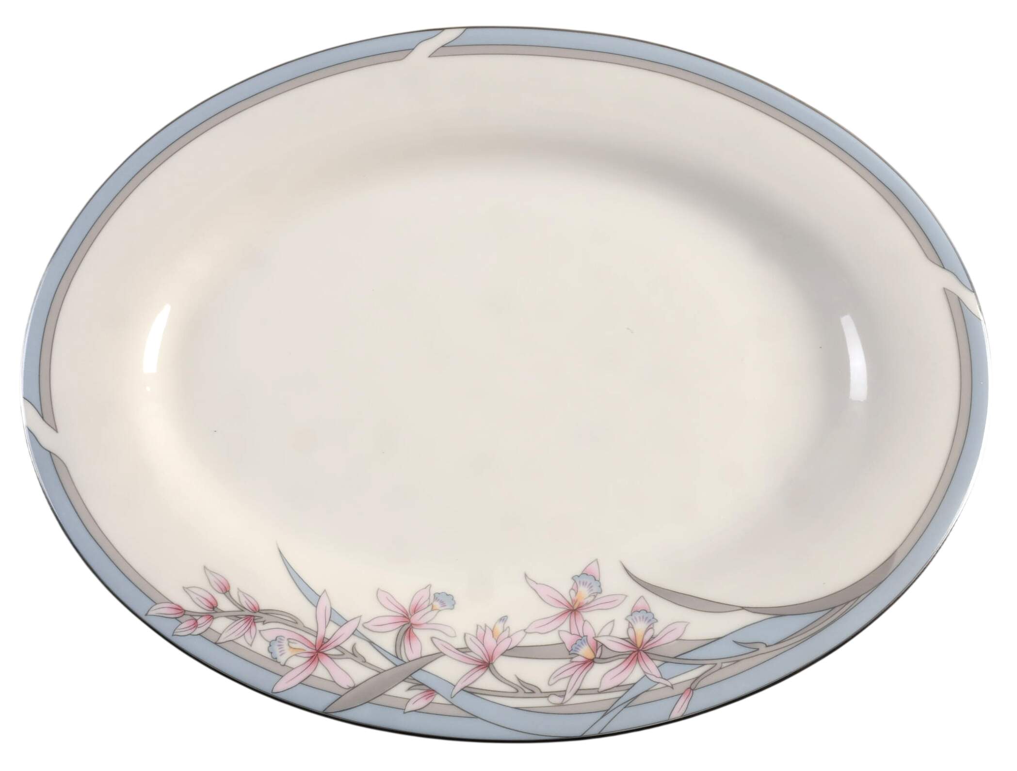 First Lady 14" Oval Serving Platter by American Royalty-1