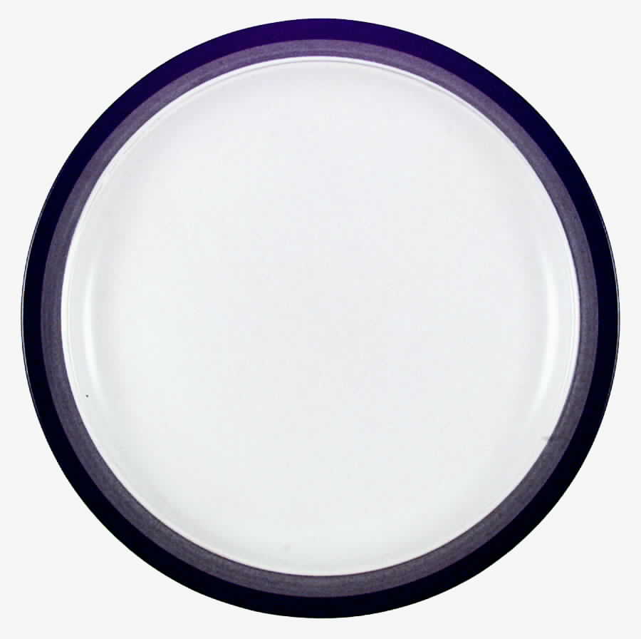 Black Foot Dinner Plate by Arrowstone-1