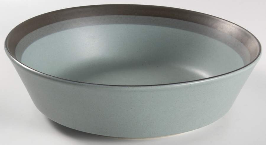 Navajo Blue 9" Round Vegetable Bowl by Arrowstone-1