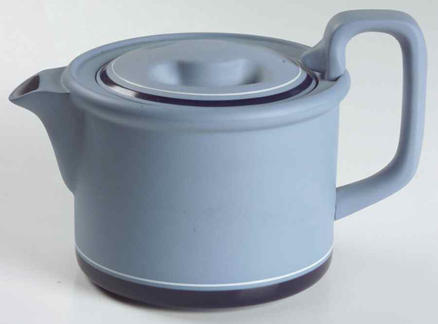 Genesis Blue Teapot & Lid by Arita-1