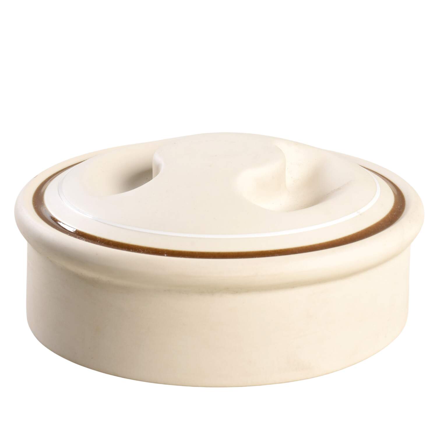 Genesis Beige Lid for Round Butter by Arita-1