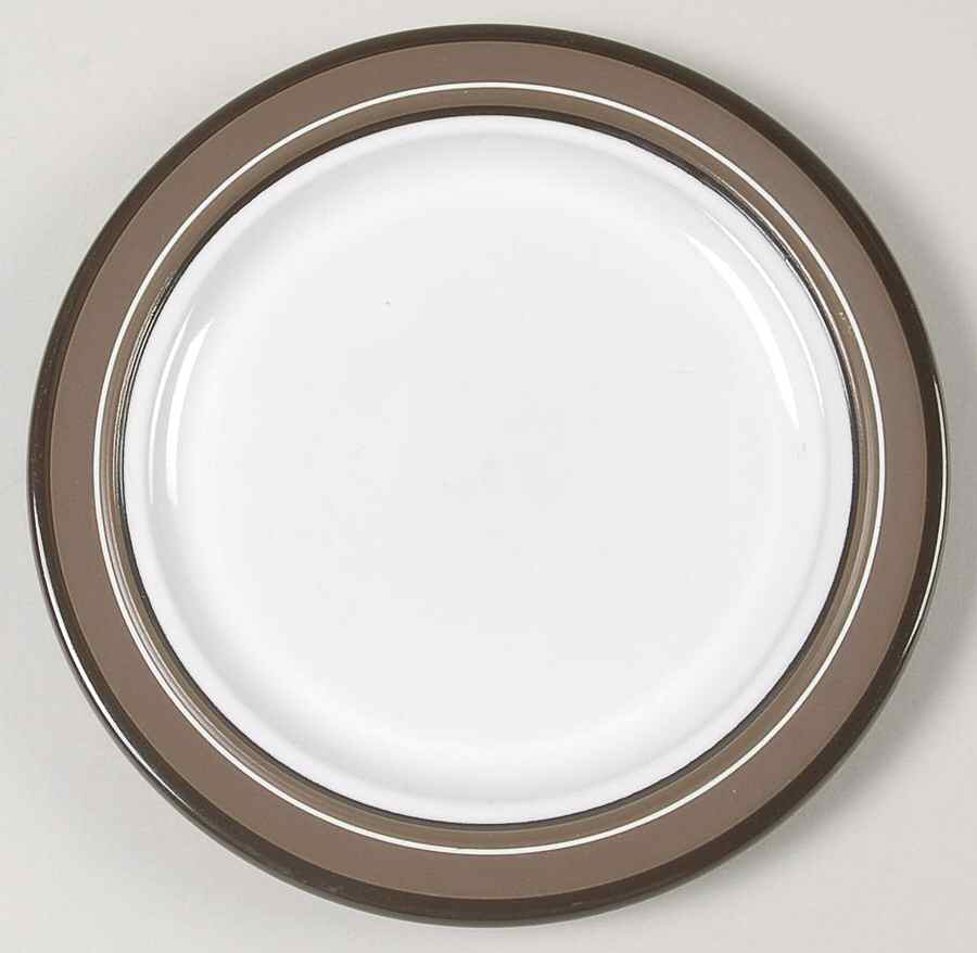 Genesis Brown Bread & Butter Plate by Arita-1