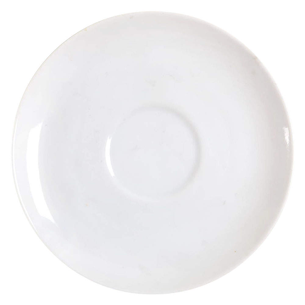 Arzberg White (Shape 1382) Saucer for Oversized Cup by Arzberg-1