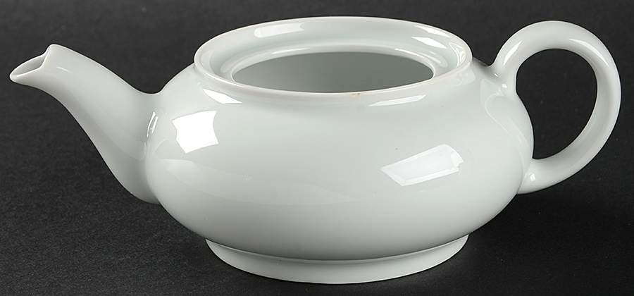 Arzberg White (Shape 1382) Individual Teapot No Lid by Arzberg-1