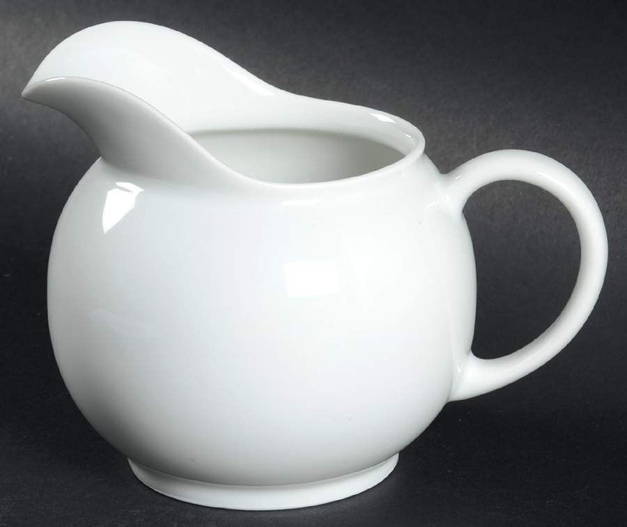 Arzberg White (Shape 1382) Creamer by Arzberg-1