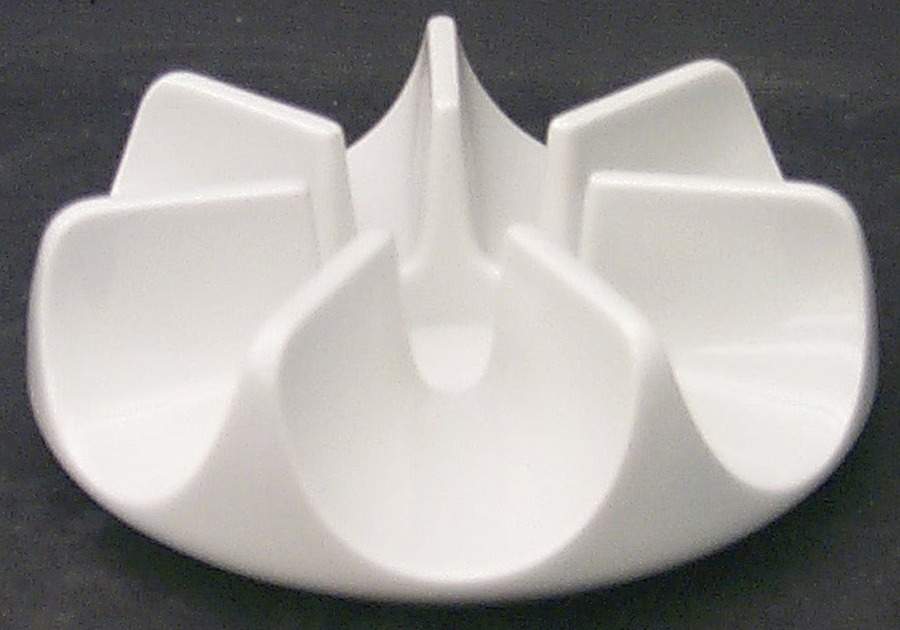 Arzberg White (Shape 1382) China Warmer Stand by Arzberg-1