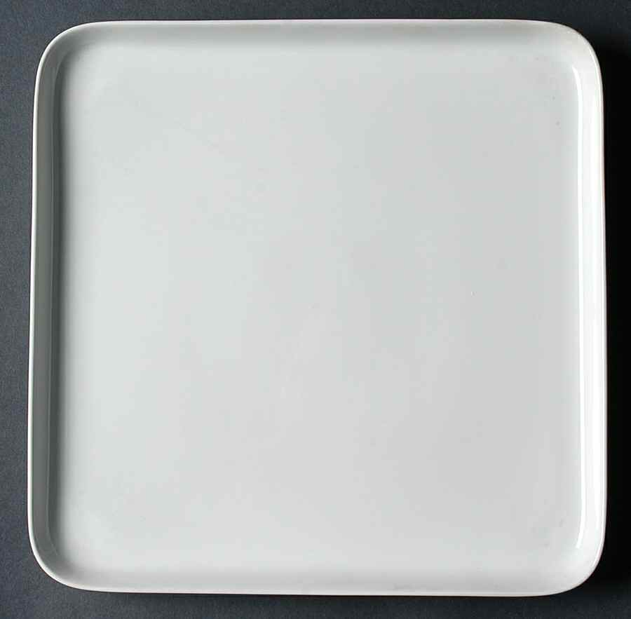 Arzberg White (Shape 1382) 10" Square Serving Platter by Arzberg-1