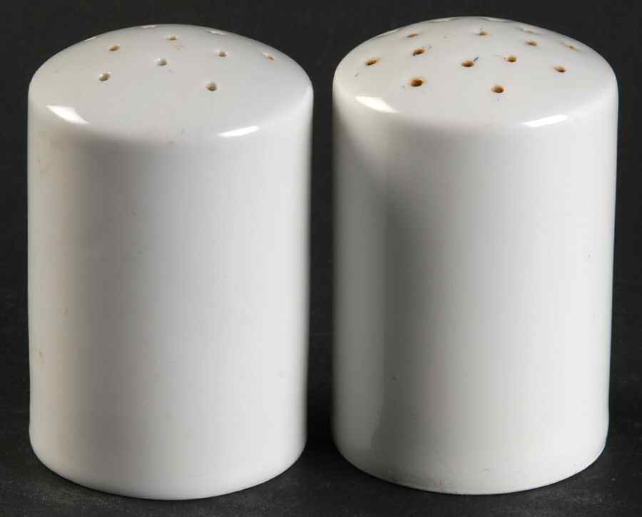 Arzberg White (Shape 1382) Salt & Pepper Set by Arzberg-1