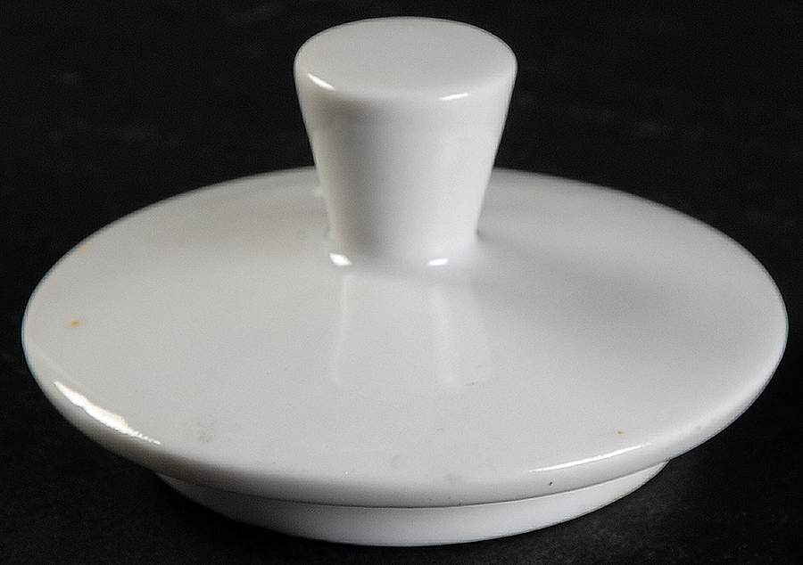 Arzberg White (Shape 1382) Lid for Sugar Bowl by Arzberg-1