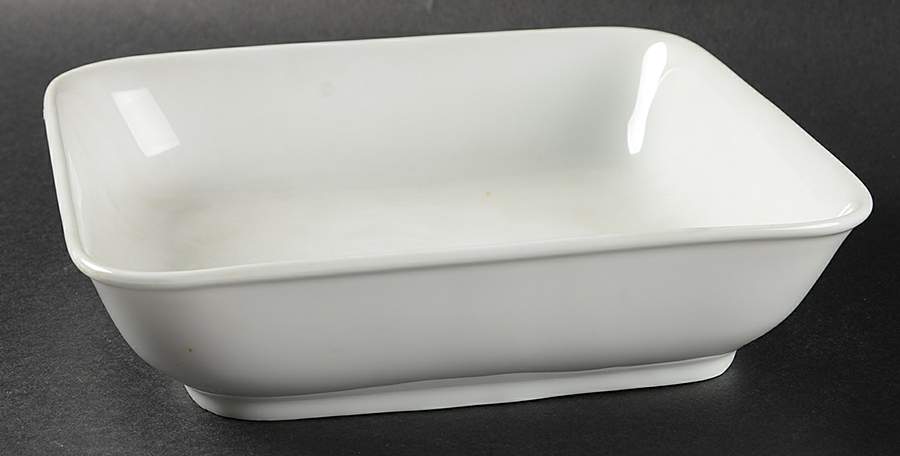 Arzberg White (Shape 1382) 7" Square Vegetable Bowl by Arzberg-1
