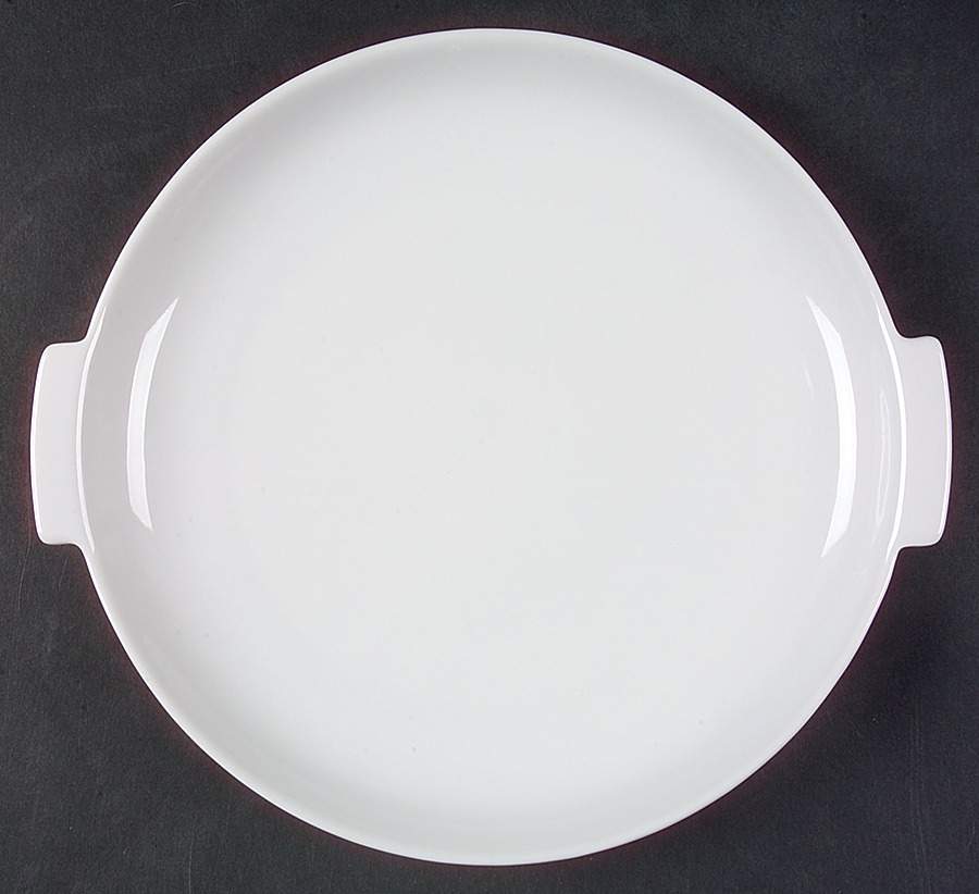 Arzberg White (Shape 1382) Handled Cake Plate by Arzberg-1