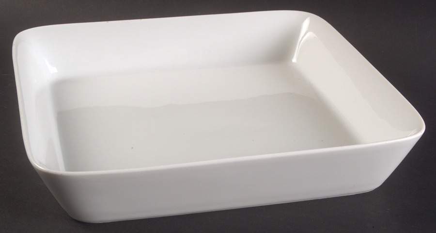 Arzberg White (Shape 1382) 9" Square Vegetable Bowl by Arzberg-1