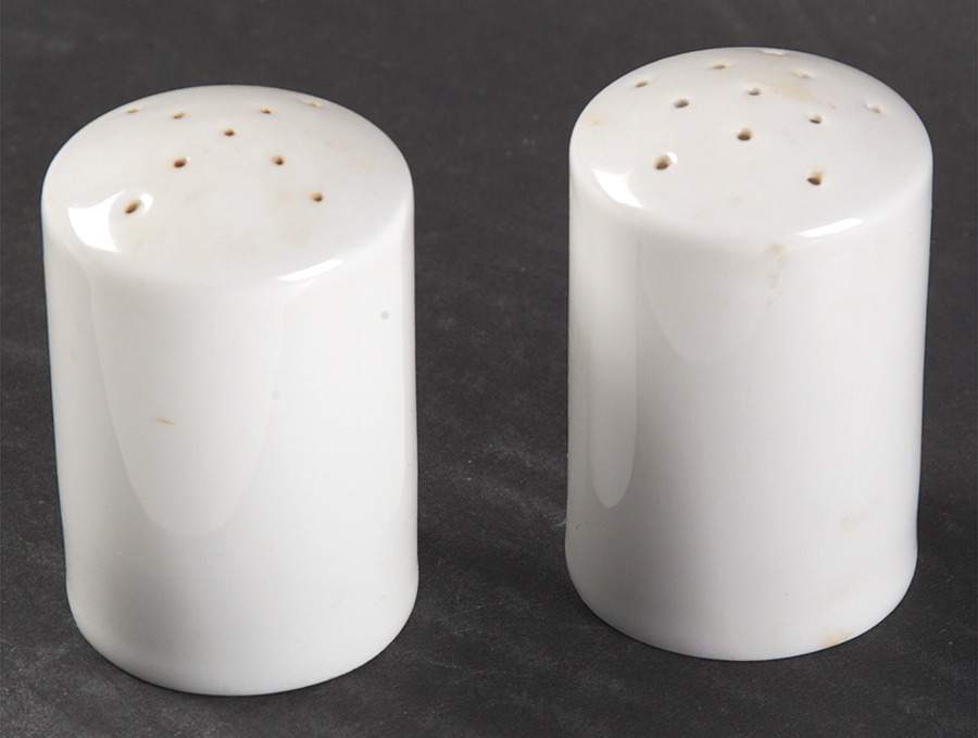 Arzberg White (Shape 1382) Salt & Pepper Set by Arzberg-1