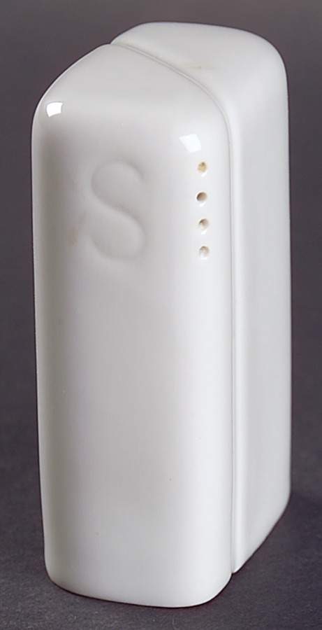 Arzberg White (Shape 1382) Salt & Pepper Box by Arzberg-1