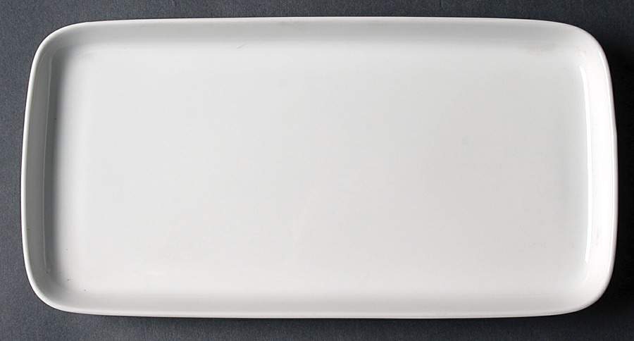 Arzberg White (Shape 1382) 9" Rectangular Serving Platter by Arzberg-1