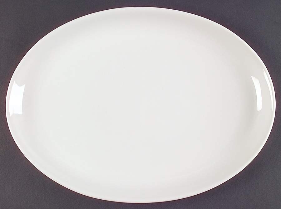 Arzberg White (Form Shape 2000) 16" Oval Serving Platter by Arzberg-1