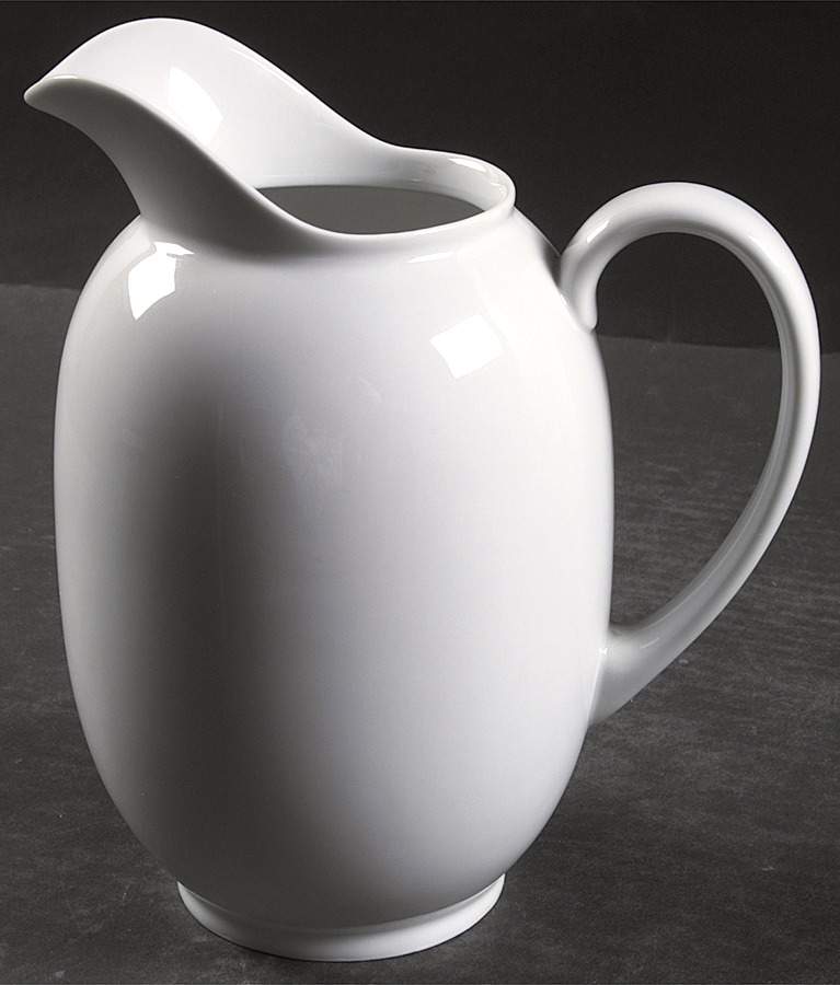 Arzberg White (Shape 1382) 40 Oz Pitcher by Arzberg-1