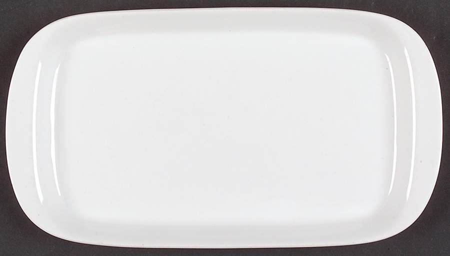 Arzberg White (Shape 1382) 9" Rectangular Tray by Arzberg-1