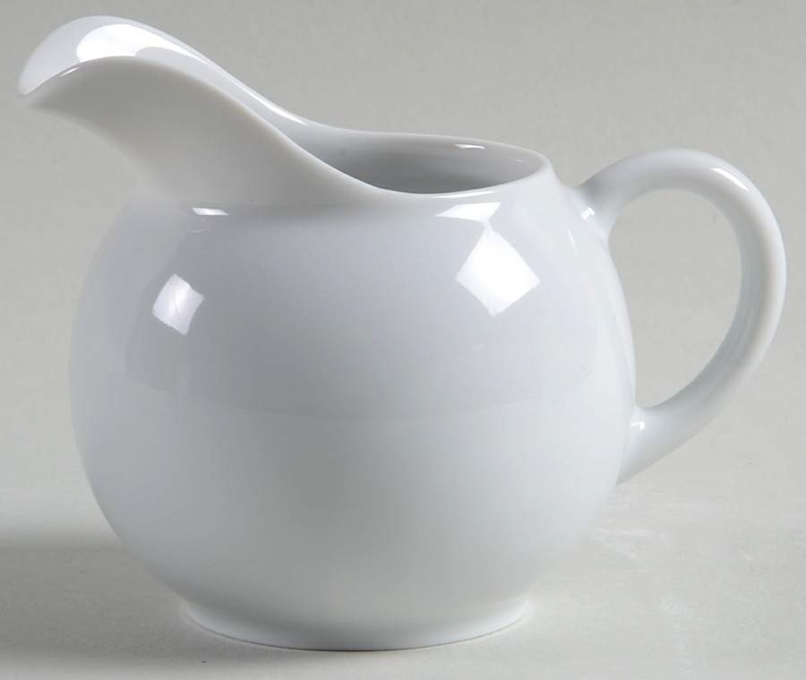 Arzberg White (Shape 1382) Mini Creamer by Arzberg-1