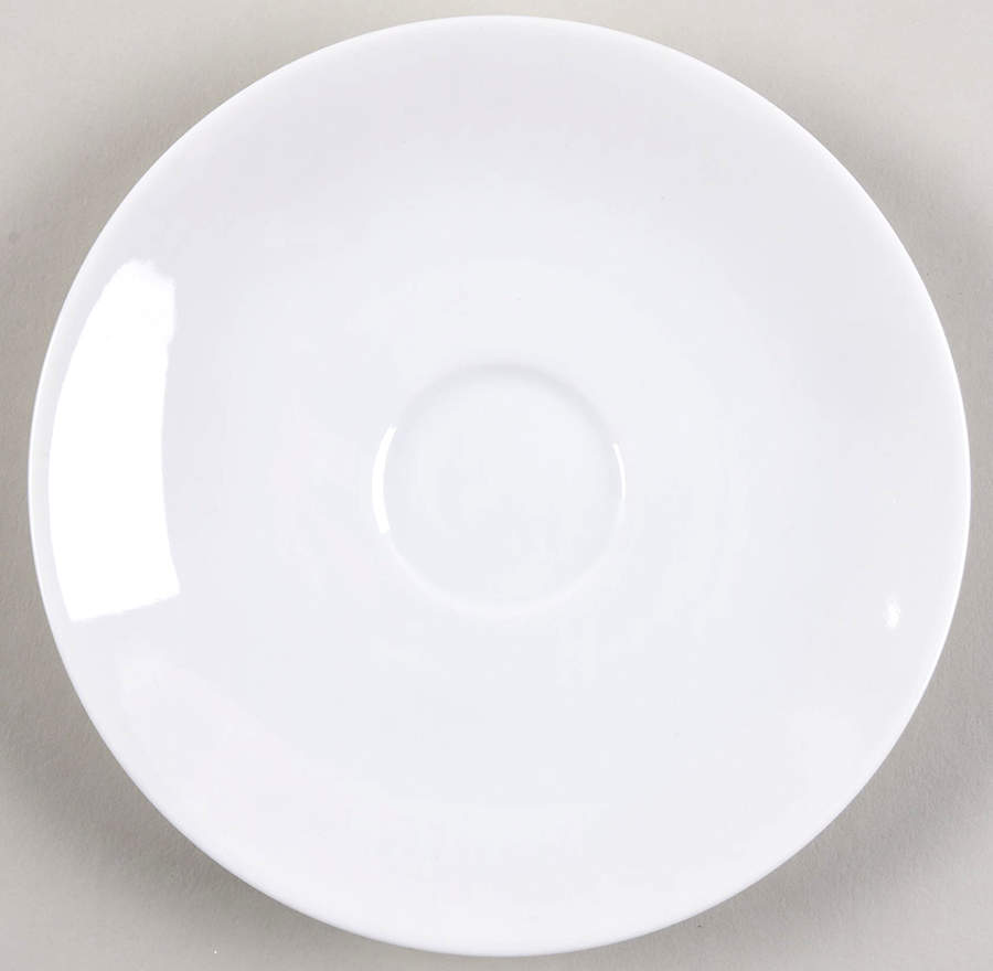 Arzberg White (Shape 2025) Saucer for Flat Cup by Arzberg-1