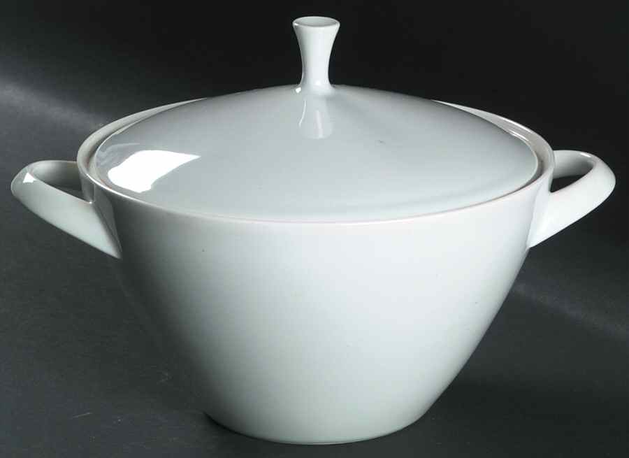 Arzberg White (Shape 2025) Round Covered Vegetable by Arzberg-1