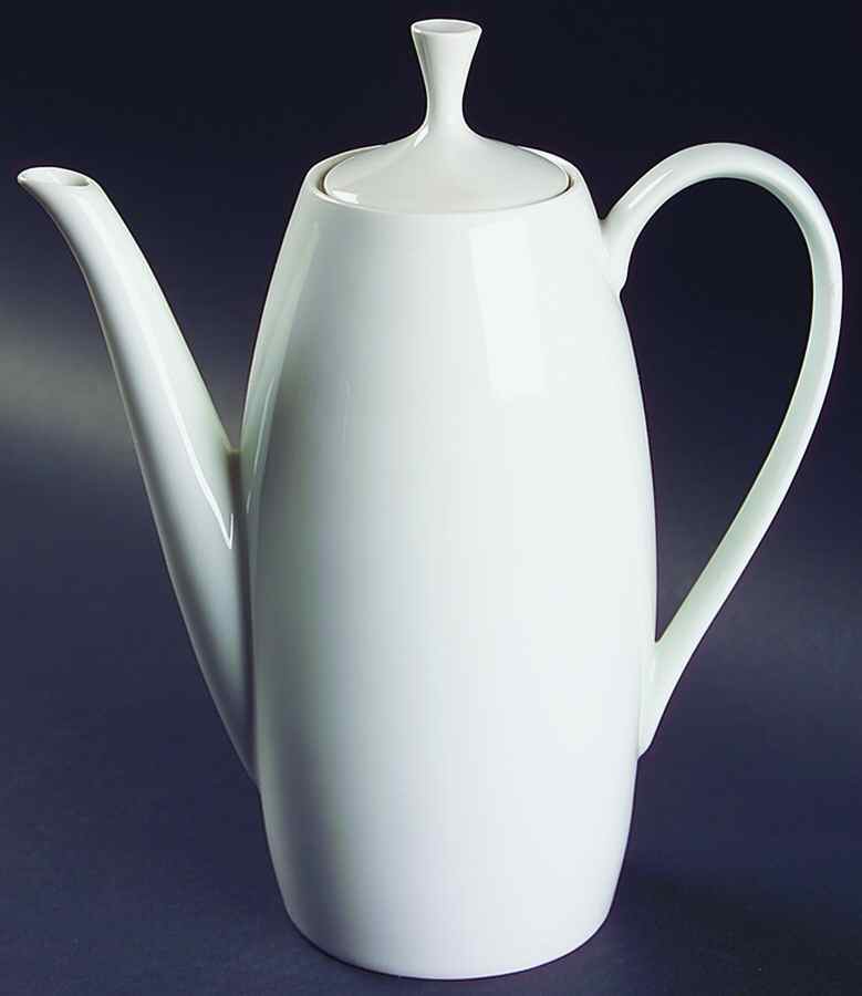 Arzberg White (Shape 2025) Small Coffee Pot & Lid by Arzberg-1