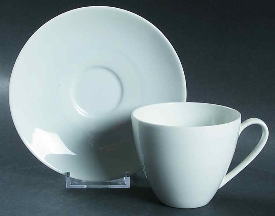 Arzberg White (Shape 2025) Espresso Cup and Saucer Set by Arzberg-1
