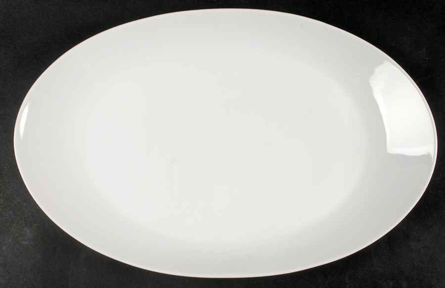 Arzberg White (Shape 2025) 16" Oval Serving Platter by Arzberg-1