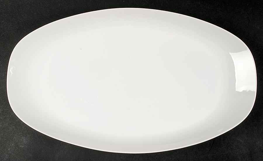 Arzberg White (Shape 2025) 15" Oval Serving Platter by Arzberg-1