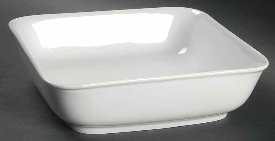 Arzberg White (Shape 2025) 8" Square Vegetable Bowl by Arzberg-1
