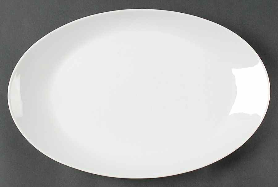 Arzberg White (Shape 2025) 12" Oval Serving Platter by Arzberg-1