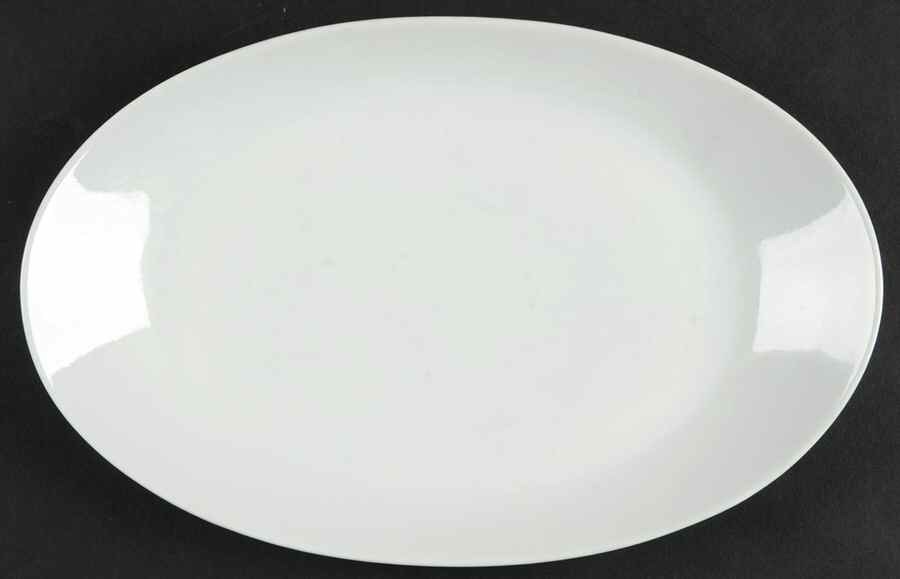 Arzberg White (Shape 2025) 10" Oval Serving Platter by Arzberg-1