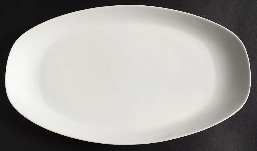 Arzberg White (Shape 2025) 16" Oval Serving Platter by Arzberg-1