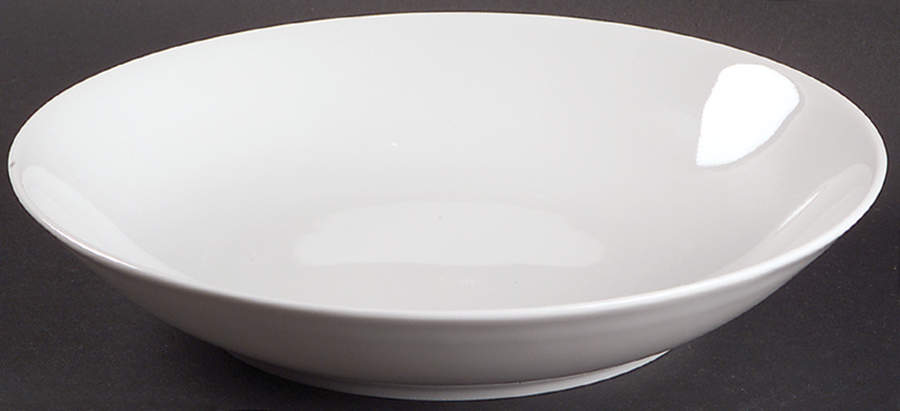 Arzberg White (Form Shape 2000) Coupe Soup Bowl by Arzberg-1