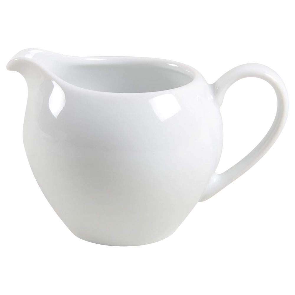 Arzberg White (Form Shape 2000) Creamer by Arzberg-1