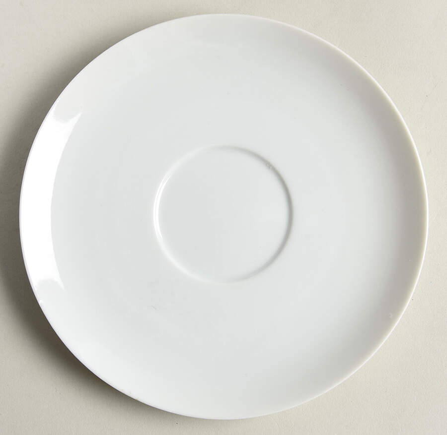 Arzberg White (Form Shape 2000) Saucer for Cream Soup Bowl by Arzberg-1