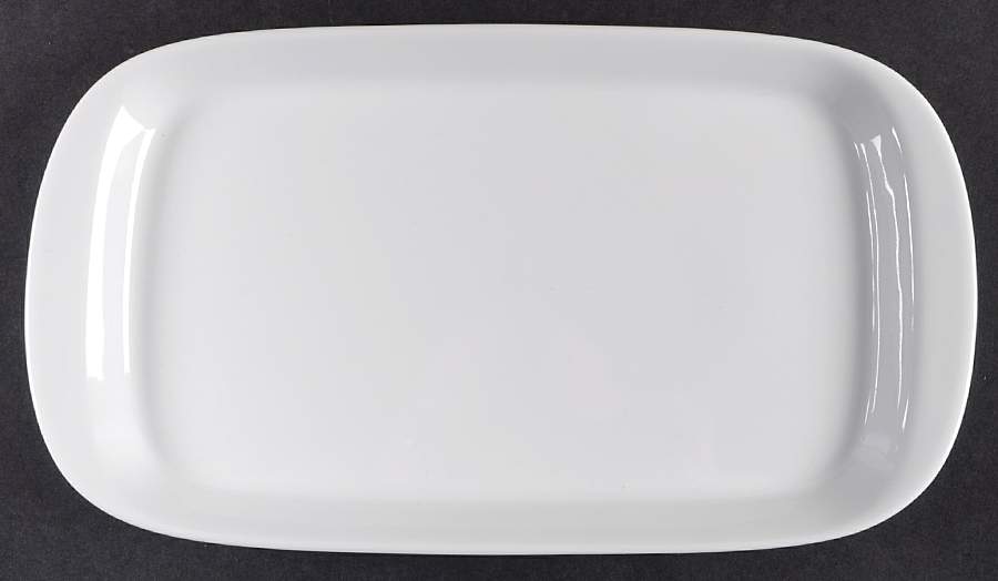 Arzberg White (Form Shape 2000) Tray for Creamer & Sugar with Lid by Arzberg-1