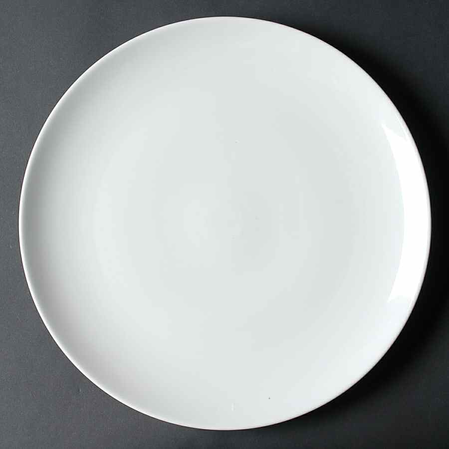 Arzberg White (Form Shape 2000) 12" Chop Plate (Round Platter) by Arzberg-1