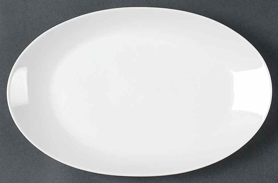 Arzberg White (Form Shape 2000) 10" Oval Serving Platter by Arzberg-1