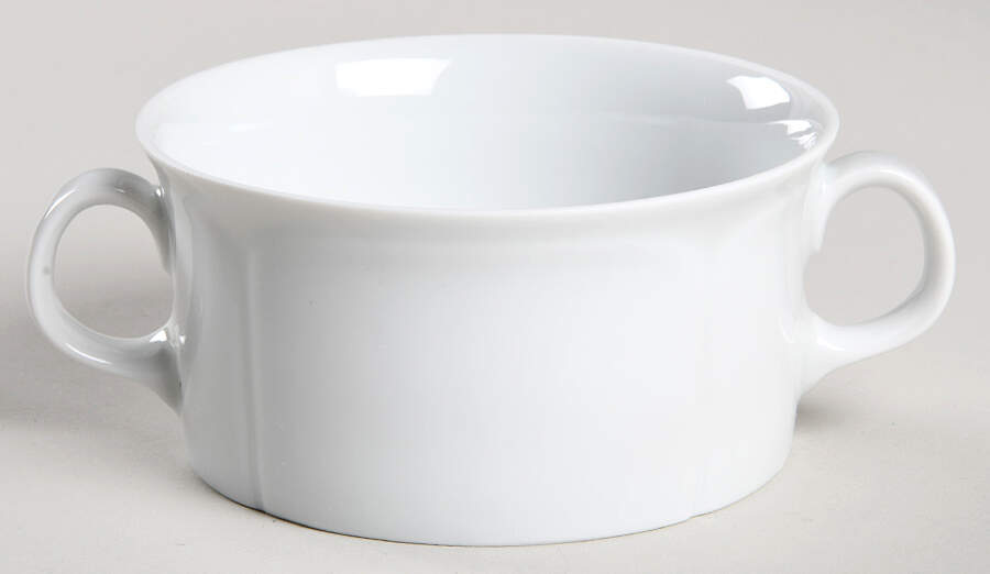 Corso White Flat Cream Soup Bowl by Arzberg-1