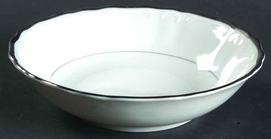 Empress White Fruit/Dessert (Sauce) Bowl by Ashcraft-1