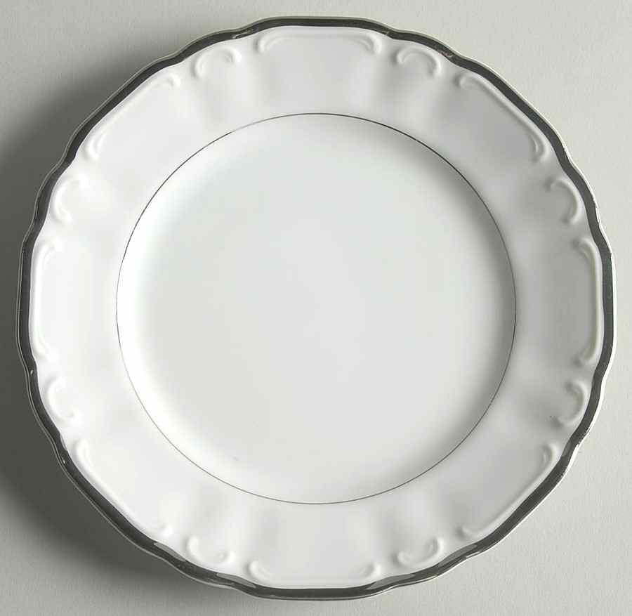Empress White Bread & Butter Plate by Ashcraft-1