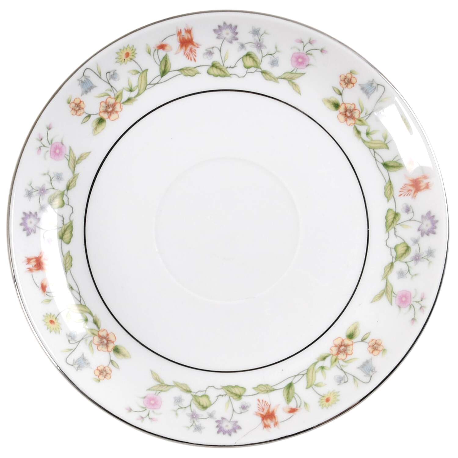 Eternal Love (Platinum Trim) Saucer for Footed Cup by Ashley-1