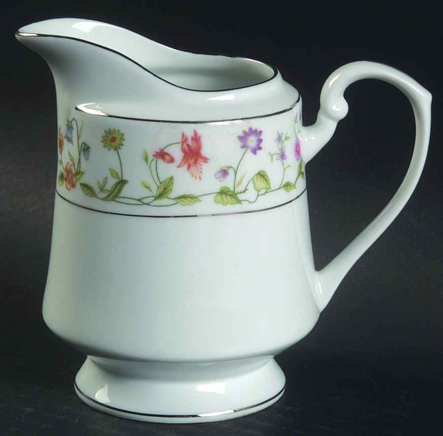 Eternal Love (Platinum Trim) Creamer by Ashley-1