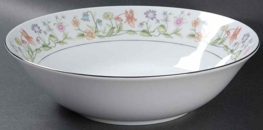 Eternal Love (Platinum Trim) 9" Round Vegetable Bowl by Ashley-1